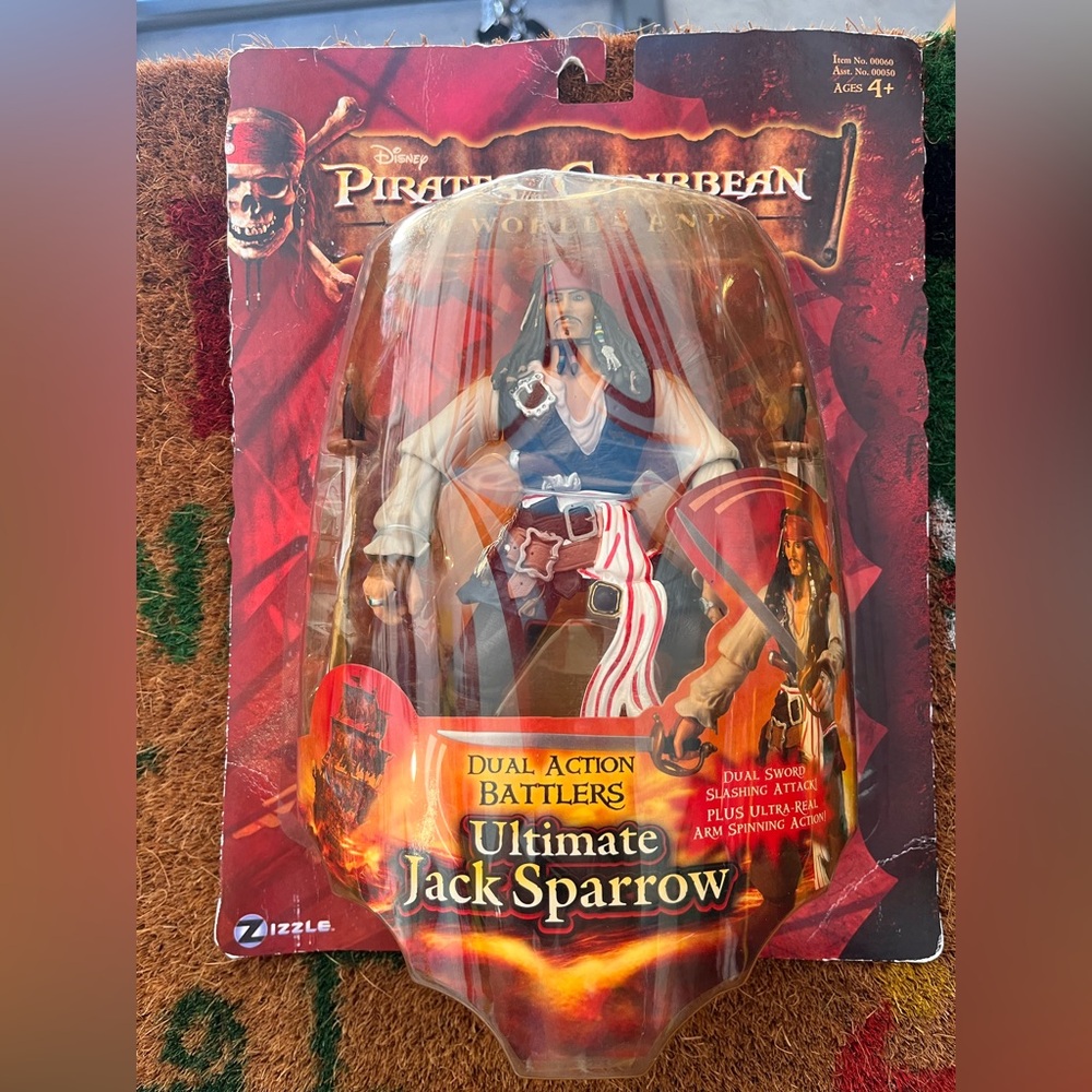 Disney Pirates of the Caribbean Jack Sparrow Figure
